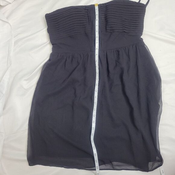 NEW AMERICAN EAGLE dress black shirred removable strap L - Picture 11 of 11